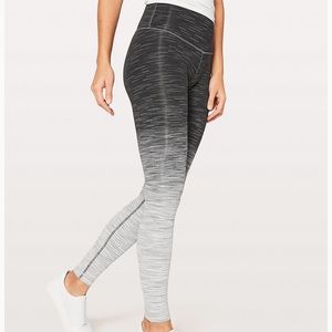  Lululemon Wunder Under Hi-Rise Ombré Melange